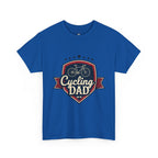 Retro Badge Style: The Vintage Cycling Dad Shield Tee - Magnolia Wild SC