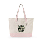 Personalized Soccer Mom Zippered Tote — Weekends Are Booked (Seriously!)