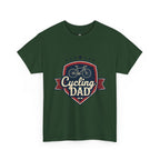 Retro Badge Style: The Vintage Cycling Dad Shield Tee - Magnolia Wild SC