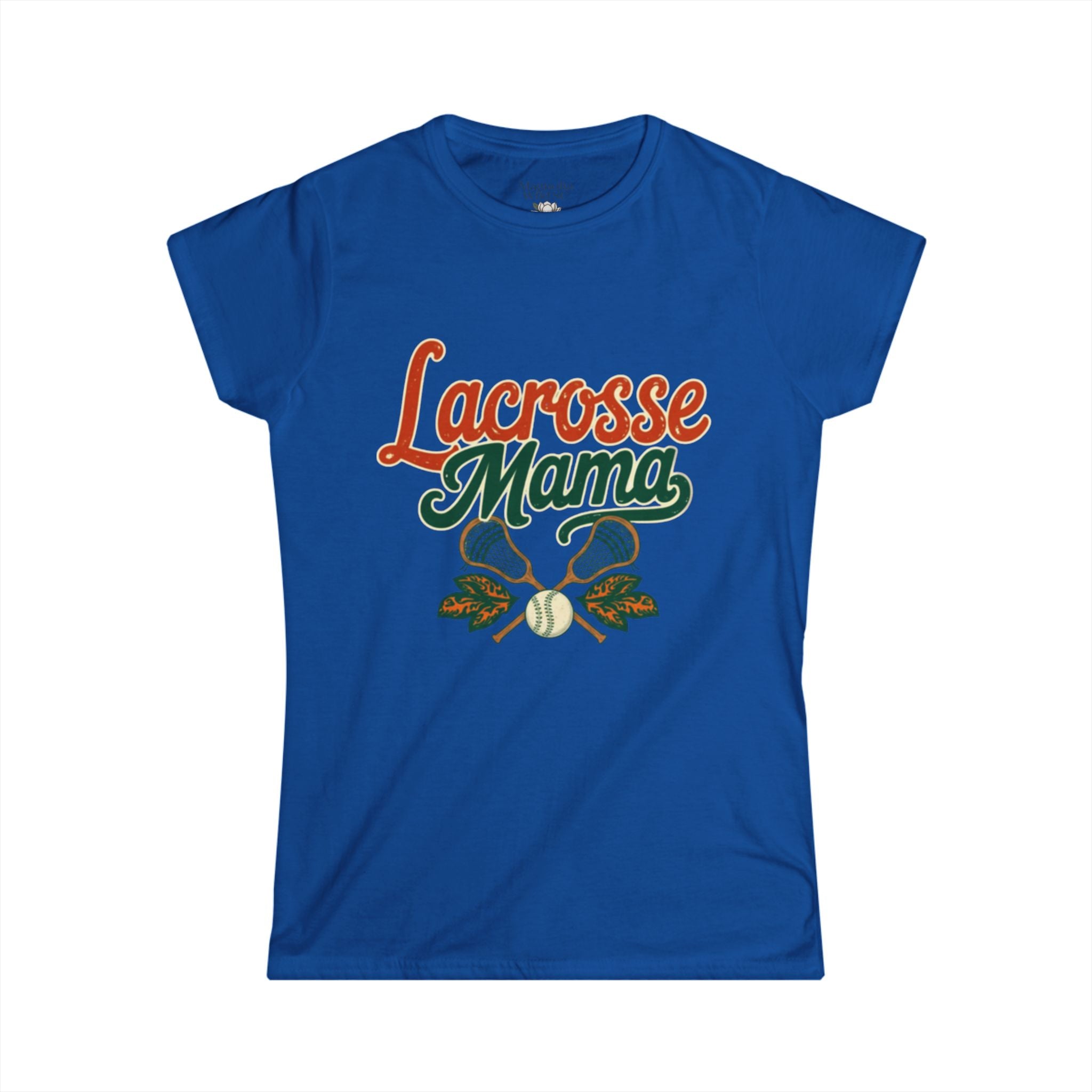 Vintage Inspired Lacrosse Mama Tee - Magnolia Wild SC