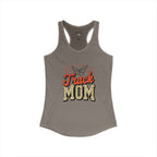 Track Mom Racerback Tank – Personalized Name & Number Option