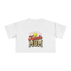 Tennis Mom Cheetah Print Crop Tee - Magnolia Wild SC