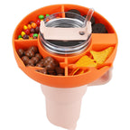 4 Compartment Silicone Snack Platter For 40 Oz Cup - Magnolia Wild SC