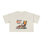Baseball Mom Mode Crop Tee - Magnolia Wild SC