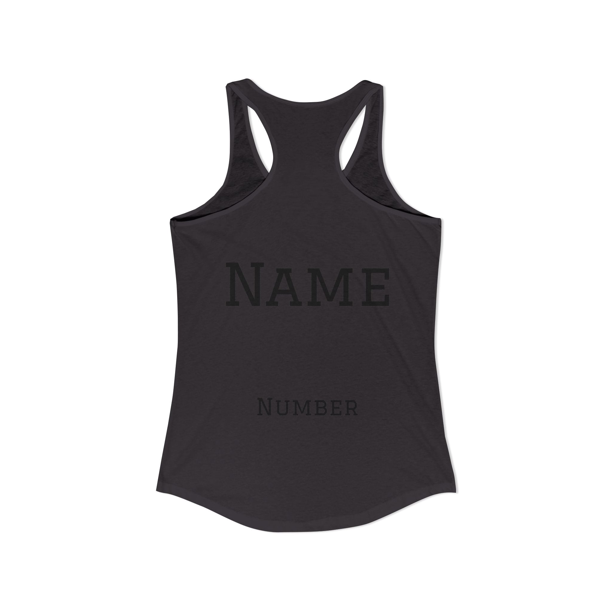 Volleyball Mom Racerback Tank – Personalized Name & Number Option | Lightweight Women’s Volleyball Tank Top - Magnolia Wild SC