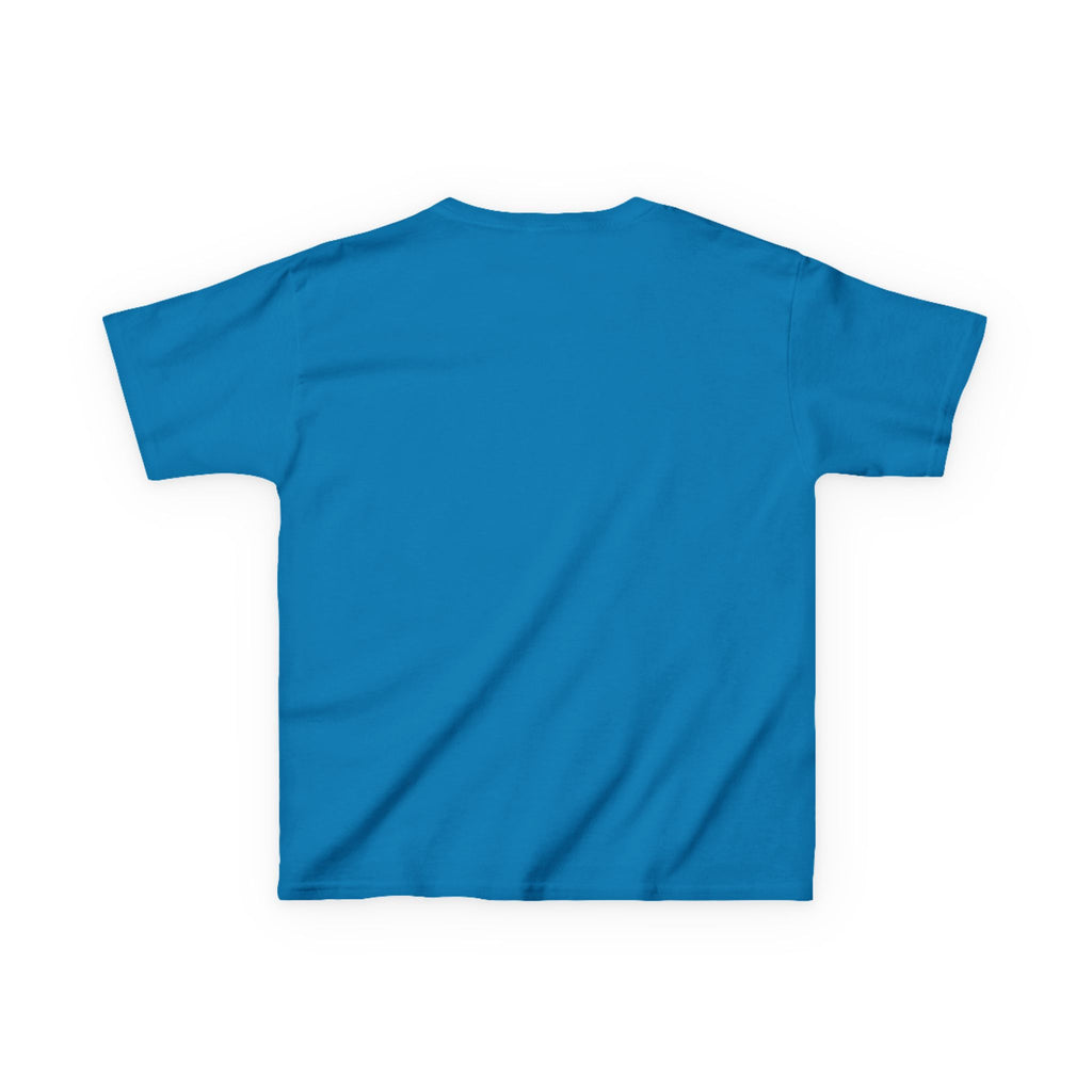 Blue t-shirt on a white background