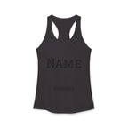 Volleyball Mom Racerback Tank – Personalized Name & Number Option | Lightweight Women’s Volleyball Tank Top - Magnolia Wild SC