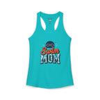 Swim Mom Racerback Tank – Personalized Name & Number Option | Lightweight Women’s Swim Tank Top - Magnolia Wild SC