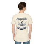 Proud Girl Dad Swim T-Shirt - Perfect Gift for Swim Dads - Magnolia Wild SC