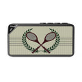 Tennis Racket Bluetooth Speaker — Crossed Rackets & Laurel Design