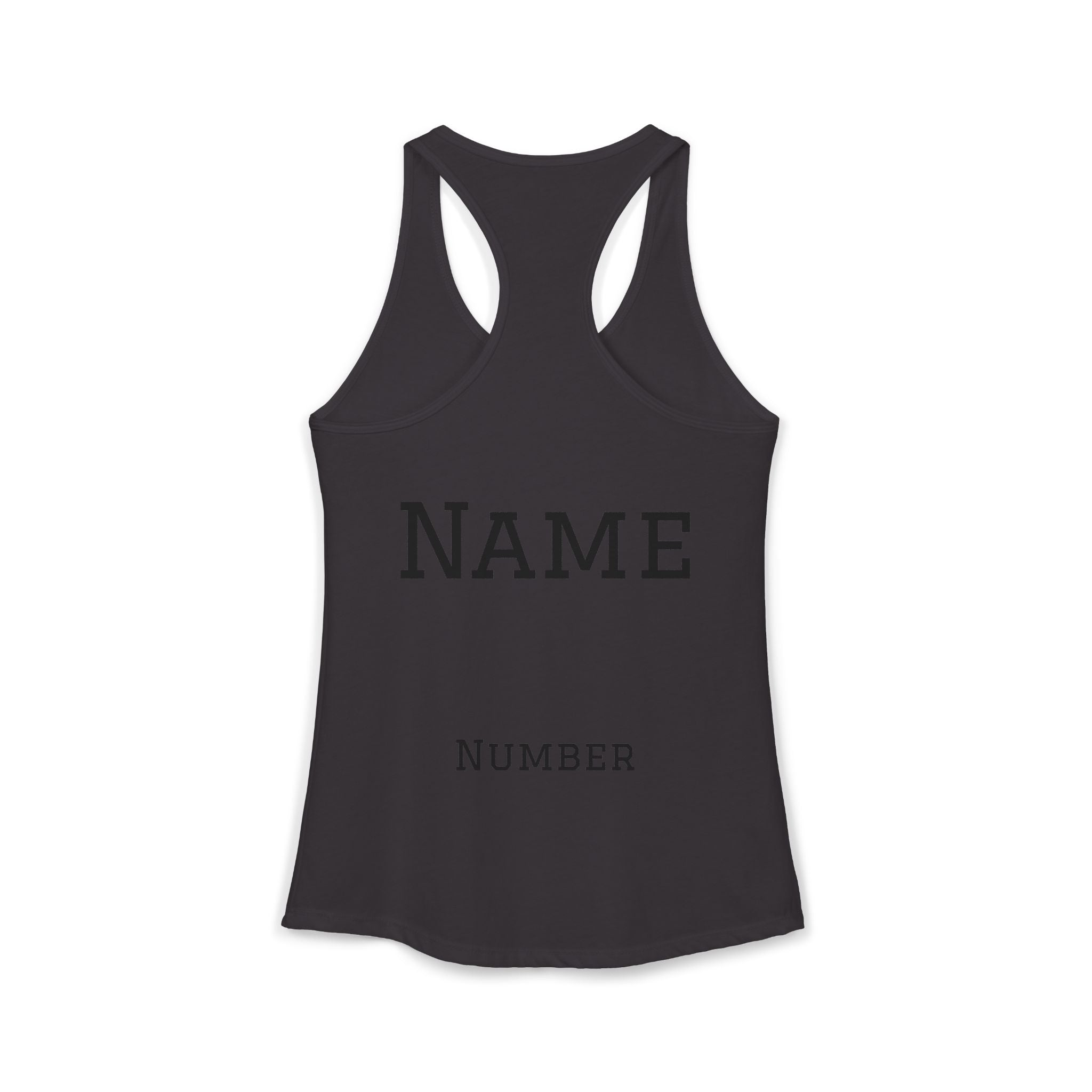 Mom Tennis Mom Racerback Tank – Personalized Name & Number Option | Lightweight Women’s Tennis Tank Top - Magnolia Wild SC