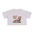 Baseball Mom Mode Crop Tee - Magnolia Wild SC