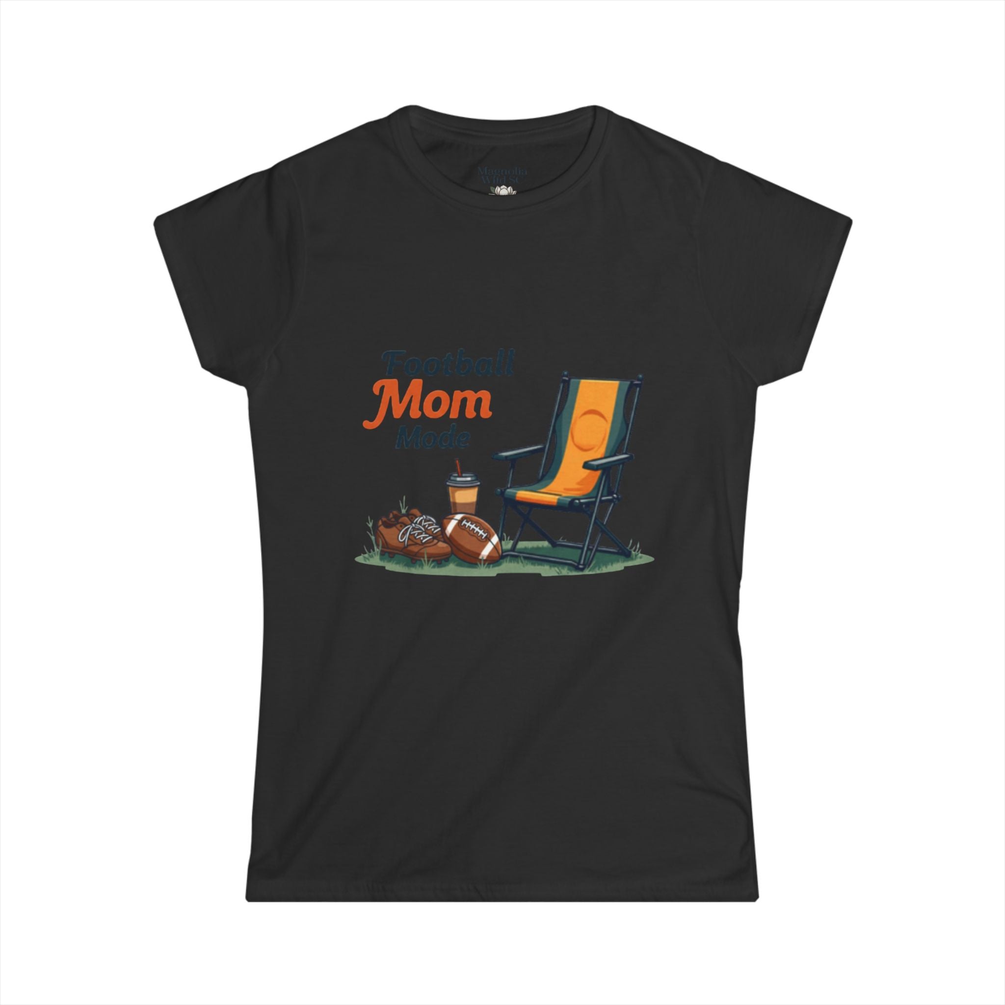Football Mom Mode Tee - Magnolia Wild SC