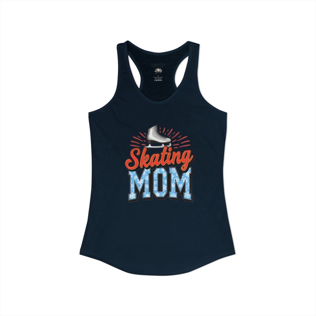 Personalized Figure Skating Racerback Tank - Magnolia Wild SC