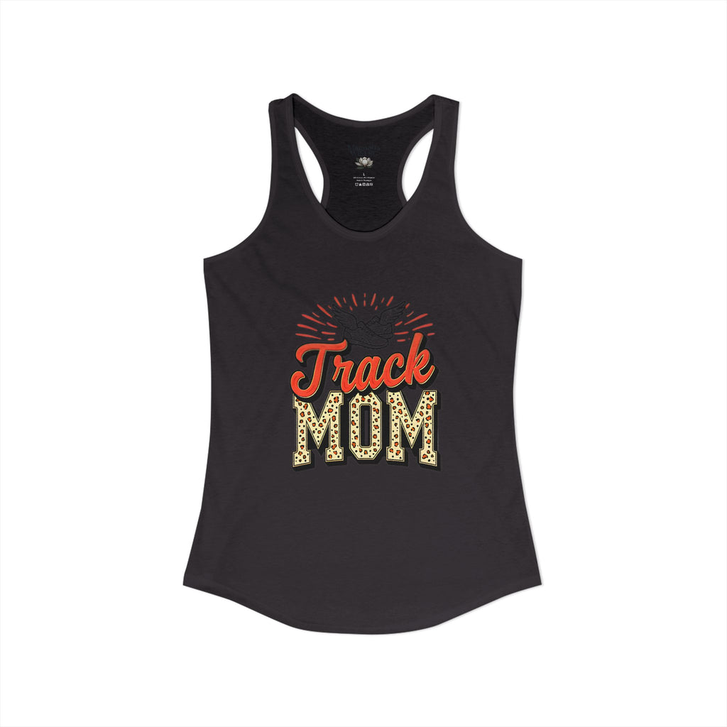 Track Mom Racerback Tank – Personalized Name & Number Option - Magnolia Wild SC