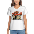 Football Mom Women's V-Neck Short-Sleeve T-Shirt - Magnolia Wild SC