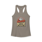Soccer Mom Racerback Tank – Personalized Name & Number Option | Lightweight Women’s Soccer Tank Top - Magnolia Wild SC