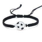 Multi-Sport Braided Bracelet Adjustable Jewelry for Game Day Fans - Magnolia Wild SC