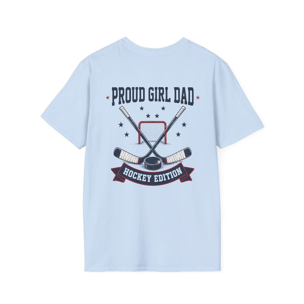 Proud Girl Dad Hockey T-Shirt - Magnolia Wild SC