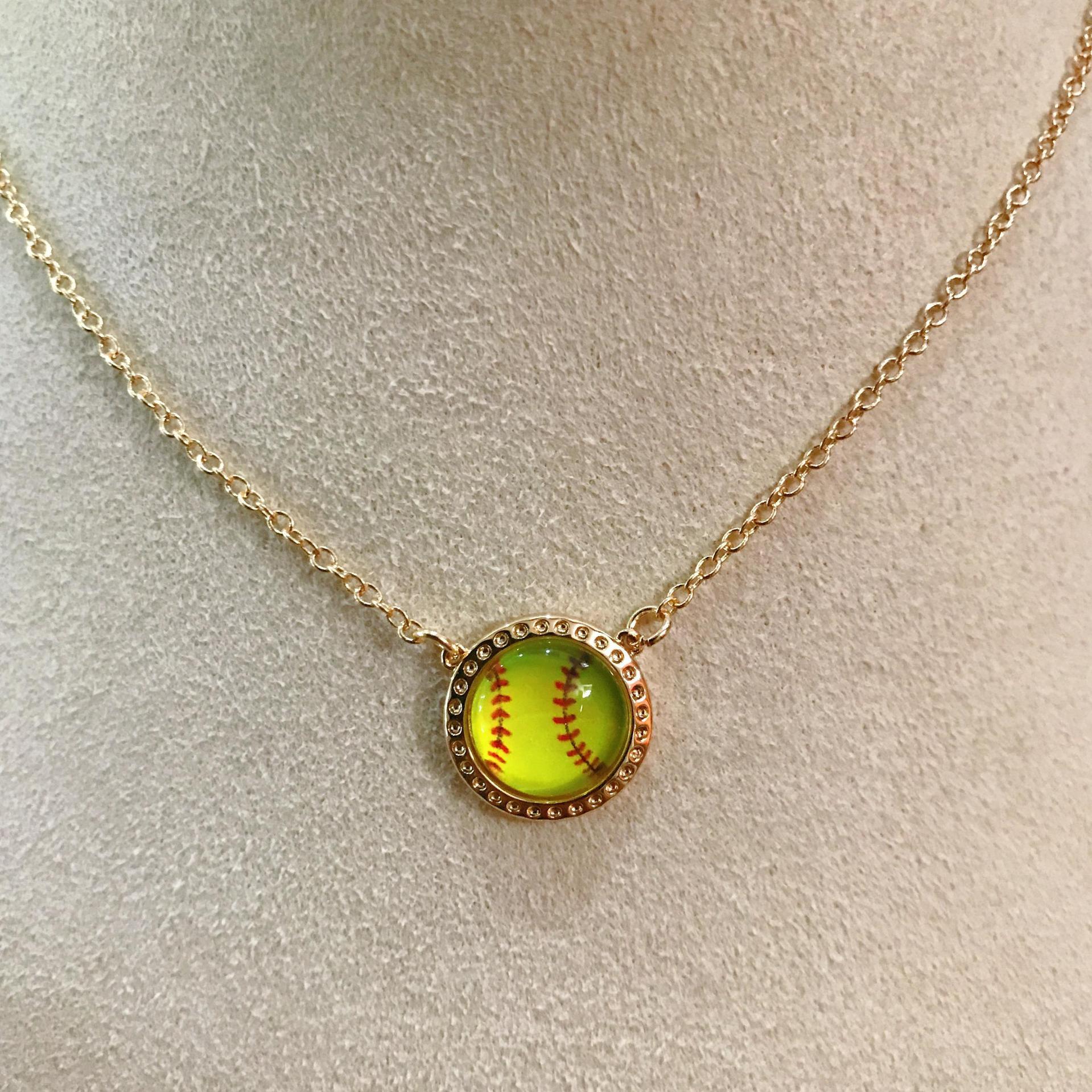 Athlete Charm Necklace - Multi-Sport Pendant in Gold or Silver - Magnolia Wild SC