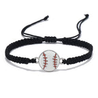 Multi-Sport Braided Bracelet Adjustable Jewelry for Game Day Fans - Magnolia Wild SC