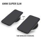 Hockey Puck Wireless Charging Pad – Fast 10W Compact Charger - Magnolia Wild SC