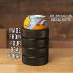 The 2-in-1 Rink MVP: Desktop Organizer & Beverage Coozie 🏒 - Magnolia Wild SC