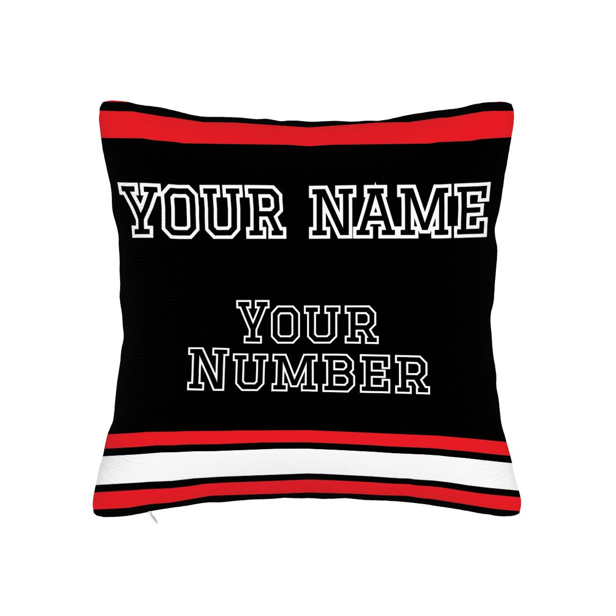 Custom Hockey Jersey Pillow — Personalized Team Logo, Player Name & Number - Magnolia Wild SC