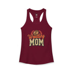 Wrestling Mom Racerback Tank – Personalized Name & Number Option | Lightweight Women’s Wrestling Tank Top - Magnolia Wild SC