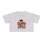 Cycling Mom Cheetah Print Crop Tee - Magnolia Wild SC