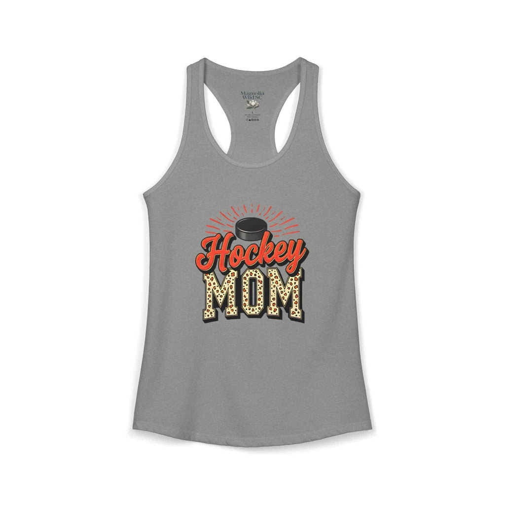 Hockey Mom Racerback Tank – Personalized Name & Number Option