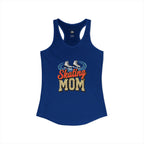 Figure Skating Mom Racerback Tank – Personalized Name & Number Option | Lightweight Women’s Figure Skating Tank Top - Magnolia Wild SC