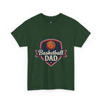 Retro Court Style: The Vintage Basketball Dad Shield Tee - Magnolia Wild SC