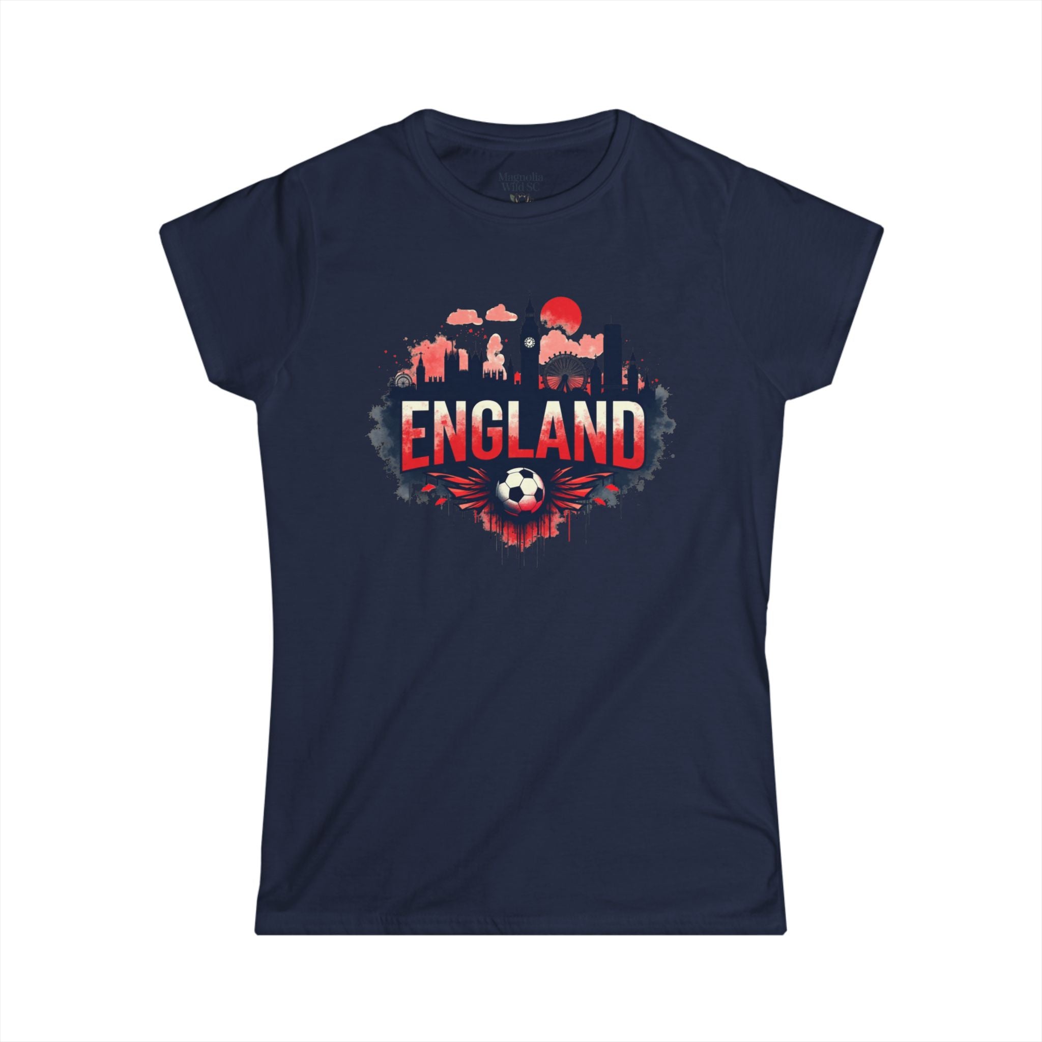 England Soccer Tee - Celebrate Your Passion for the Game