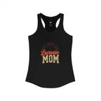 Lacrosse Mom Racerback Tank – Personalized Name & Number Option