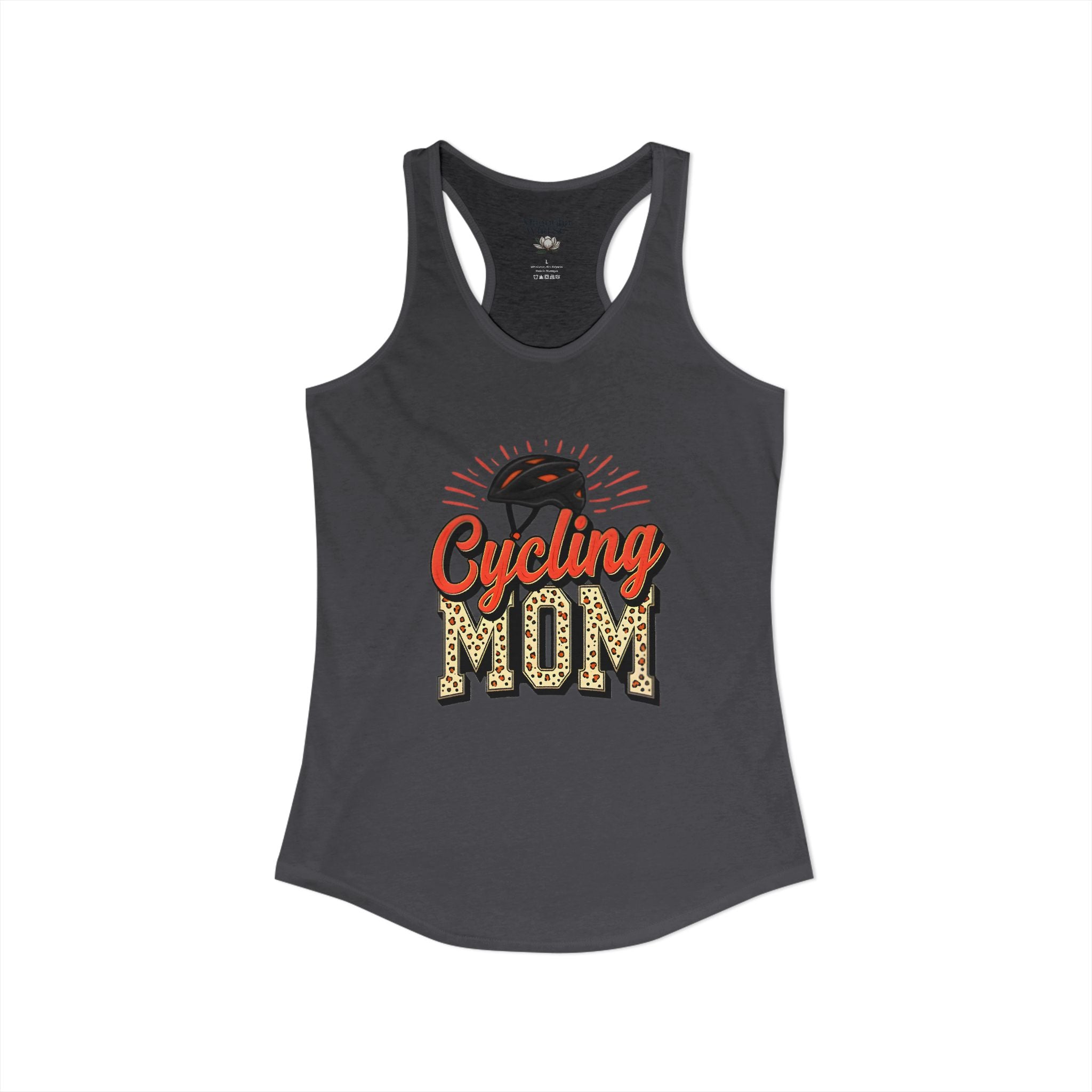 Personalized Cycling Mom Racerback Tank – Personalized Name & Number Option | Lightweight Women’s Cycling Tank TopCycling Racerback Tank - Magnolia Wild SC