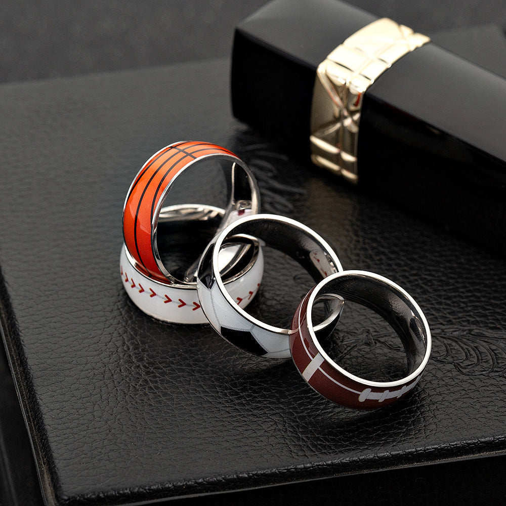 Multi-Sport Titanium Steel Ring - Magnolia Wild SC