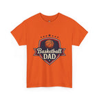 Retro Court Style: The Vintage Basketball Dad Shield Tee - Magnolia Wild SC