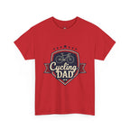 Retro Badge Style: The Vintage Cycling Dad Shield Tee - Magnolia Wild SC