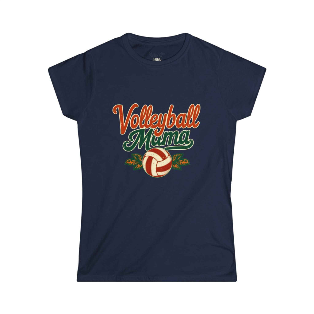 Retro Volleyball Mama Tee