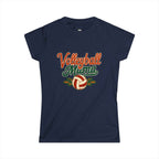 Retro Volleyball Mama Tee