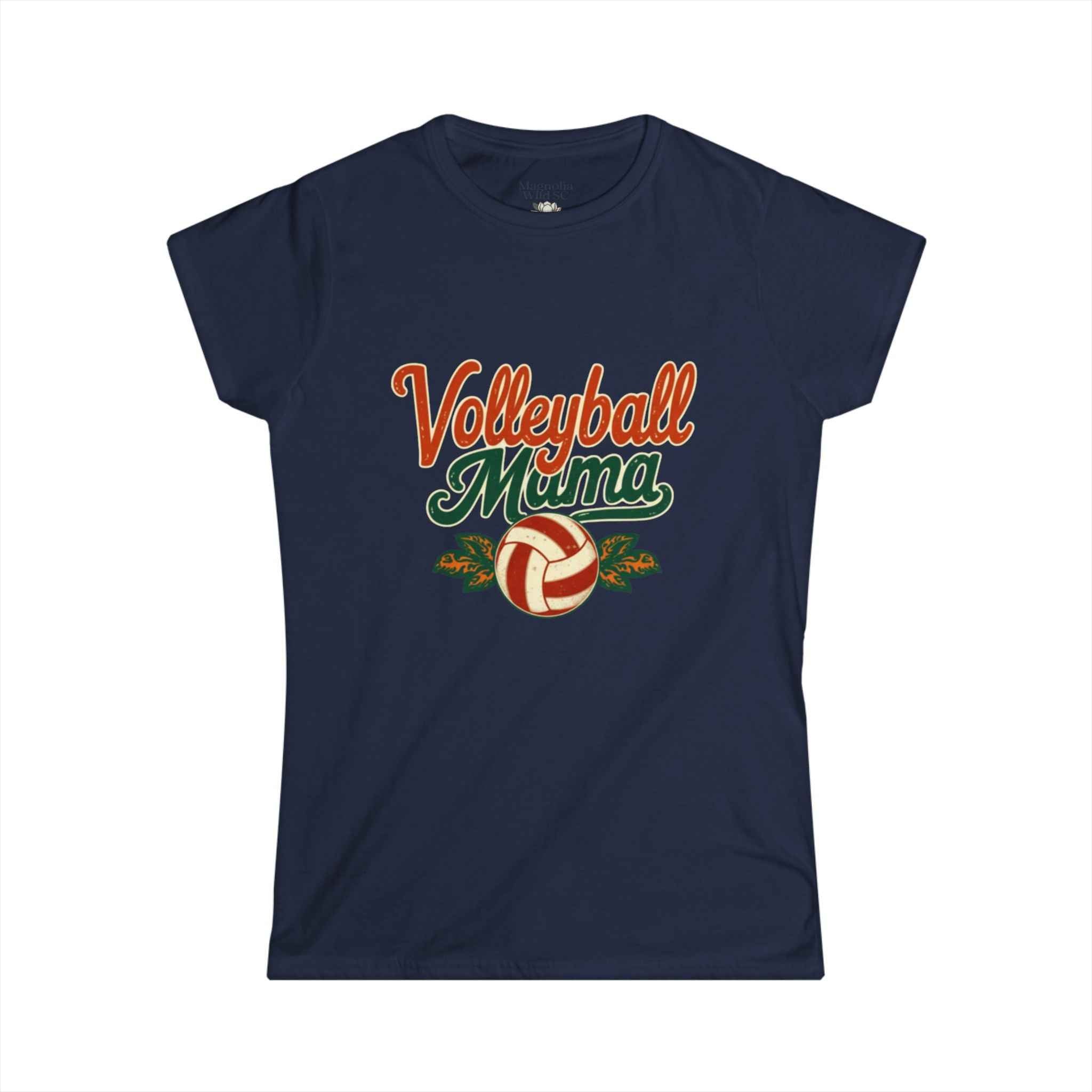Retro Volleyball Mama Tee