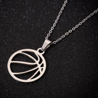 Volleyball Pendant Necklace – Sporty Everyday Jewelry for Fans - Magnolia Wild SC