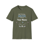 Personalized “My Favorite Golfer Calls Me” T-Shirt – Custom Name Golf Tee - Magnolia Wild SC