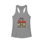 Swim Mom Racerback Tank – Personalized Name & Number Option