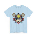 Retro Badge Style: The Vintage Tennis Dad Shield Tee - Magnolia Wild SC