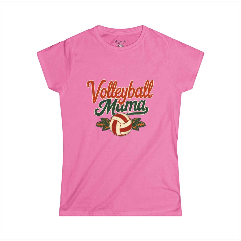 Retro Volleyball Mama Tee
