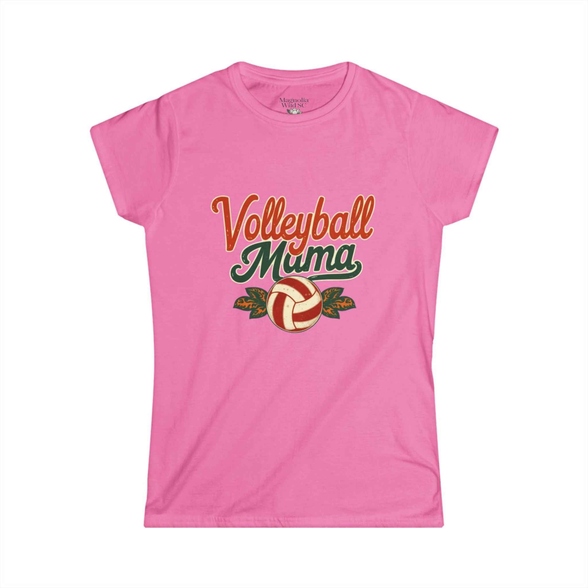 Retro Volleyball Mama Tee