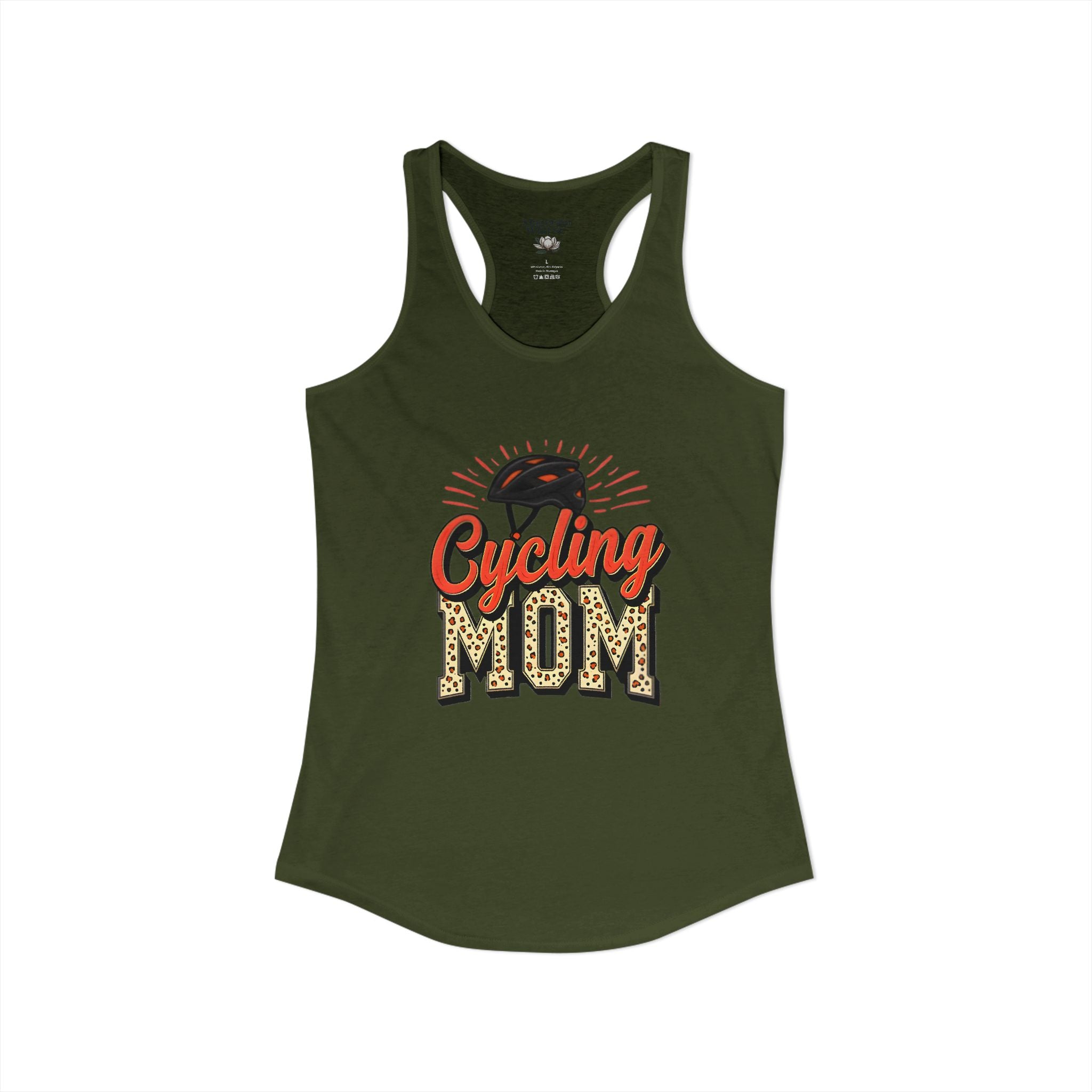 Personalized Cycling Mom Racerback Tank – Personalized Name & Number Option | Lightweight Women’s Cycling Tank TopCycling Racerback Tank - Magnolia Wild SC