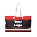 Custom Hockey Jersey Weekender Bag — Personalized Team Colors, Logo, Name & Number - Magnolia Wild SC